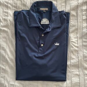 Peter Millar Summer Comfort Crown Sport Men’s X-Large Polo Blue